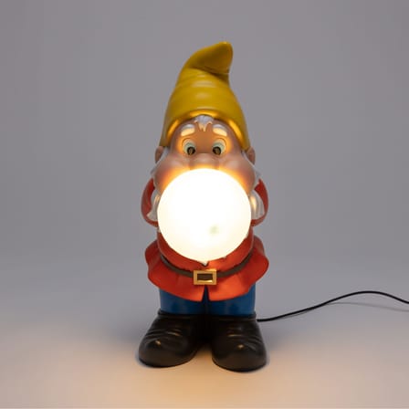 Lampe de table Gummy Snooping plastique multicolore - Seletti