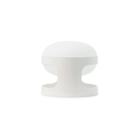 Lampe de table KD28 plastique blanc / Joe Colombo, 1967 - Recyclé - Kartell