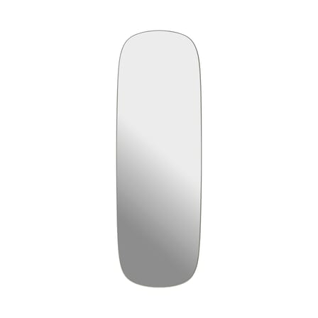Miroir mural Framed XL métal gris / 150 x 50 cm - Muuto
