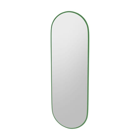 Specchio murale Colour Frame - Figure legno verde / 46,8 x 138 cm - MONTANA