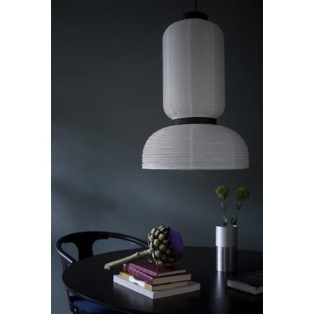 Suspension Formakami JH3 papier blanc / By Jaime Hayon - Ø 45 x H 65 cm - &tradition