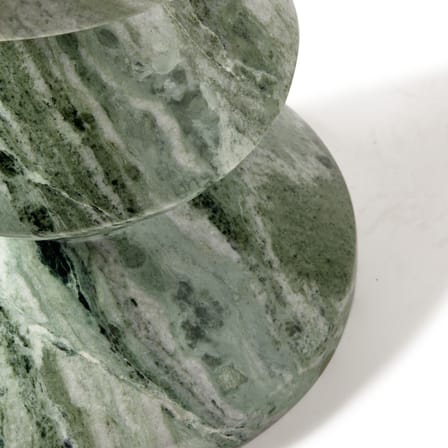 Tabouret Zig Zag Marble vert / Marbre poli - Pols Potten