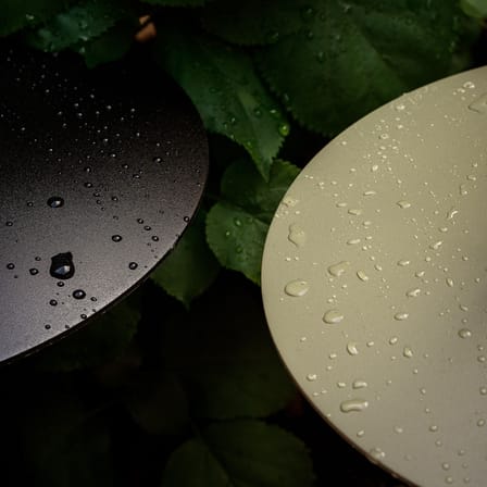 Ray Wireless rechargeable outdoor lamp metal green / Ø 21 x H 23.5 cm - Metal - Audo Copenhagen