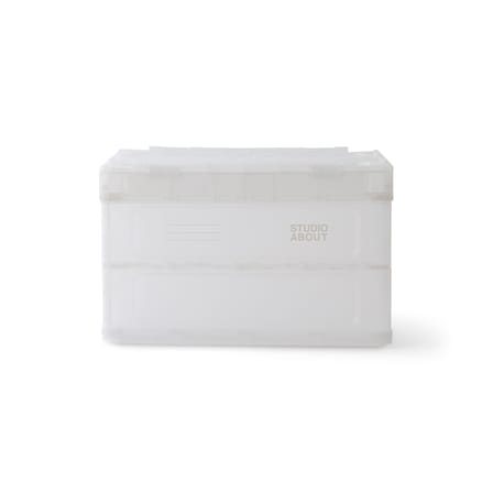 Boîte Blox Medium plastique transparent / 52.5 x 36 x H 33 cm - STUDIO ABOUT