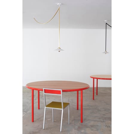 Chaise Alu Chair métal jaune rouge / Aluminium - valerie objects