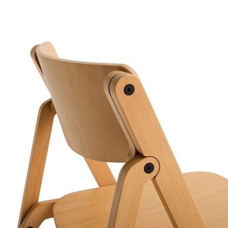 Chaise pliante Backflip bois naturel - Hay
