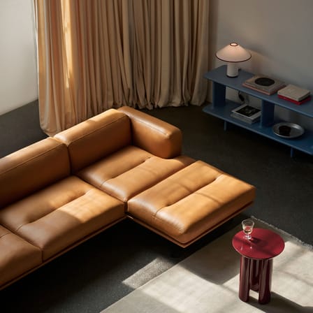 Étagère Archivo JH43 by Jaime Hayon bois bleu / Console basse - L 140 x H 54 cm - &tradition