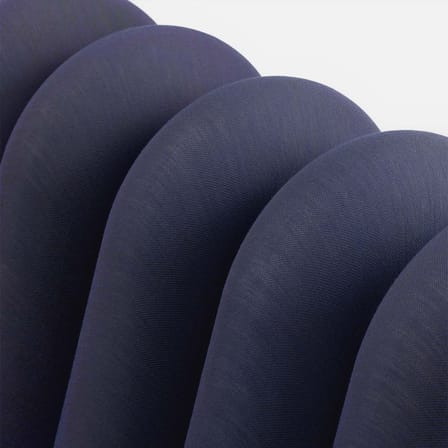 Canapé droit Extra Bold Sofa / 2 places - L 148 cm (8 tubes) - Moustache