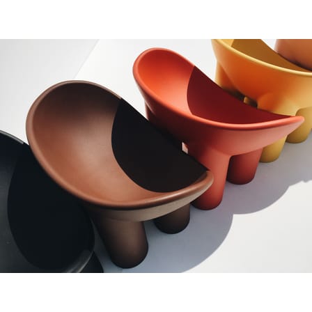 Fauteuil Roly Poly gris / Faye Toogood, 2018 - Driade