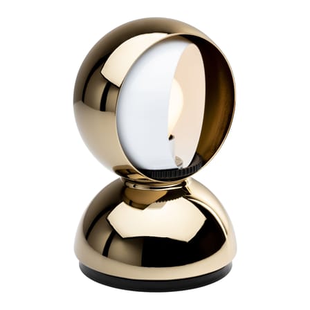 Lampe de table Eclisse or métal / Edition limitée 100ème anniversaire - Vico Magistretti , 1965 - Artemide
