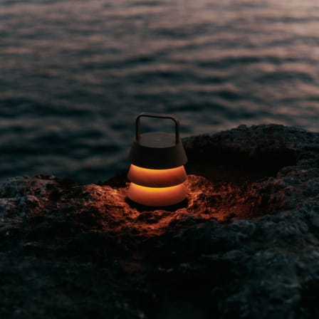 Lampe sans fil rechargeable Luver bois naturel - Ferm Living