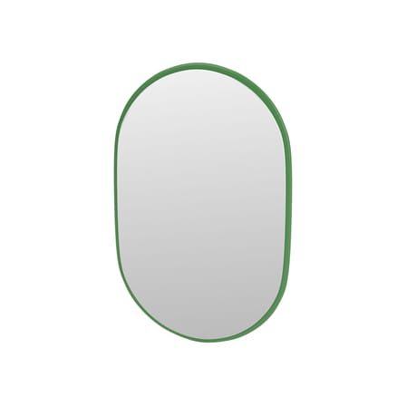 Miroir mural Colour Frame - Look bois vert / 46,8 x 69,6 cm - MONTANA