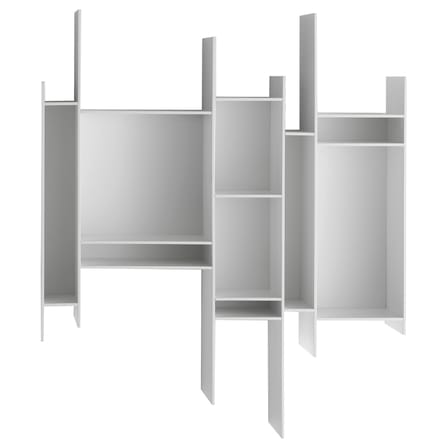 Étagère Randomito bois blanc / L 81 x H 96 cm - MDF Italia