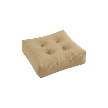 Sitzkissen More textil beige / 70 x 70 cm - Handgefertigt in Europa - KARUP