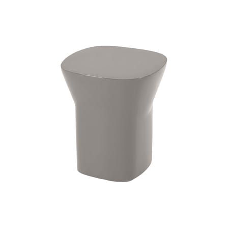 Table d'appoint Egadi / 37 x 41 x H 46 cm, ciment émaillé - Unopiu