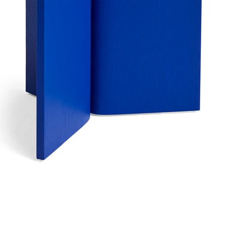 Table d'appoint Slit Wood bois bleu / Haute - Ø 35 X H 47 cm / Bois - Hay