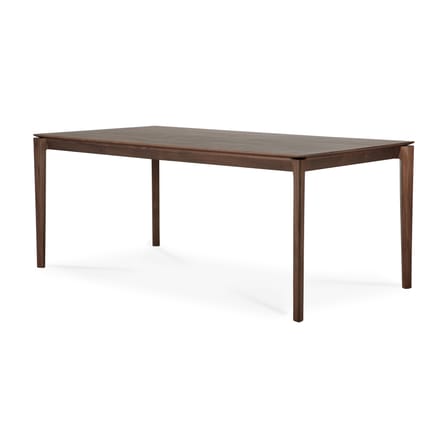 Table rectangulaire Bok bois marron / 180 x 90 cm - 8 personnes - Ethnicraft