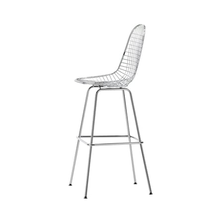 Tabouret haut Wire Stool High métal / H 79,5 cm - Eames, 1951 - Vitra