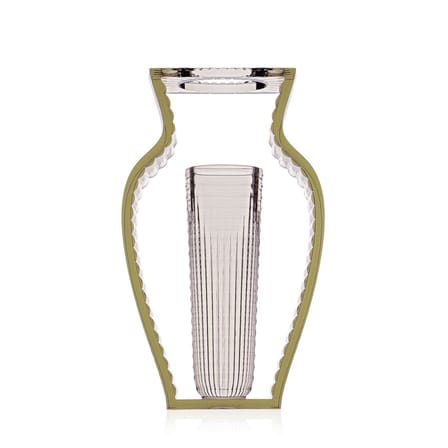 Vase I shine plastique vert / Eugeni Quitllet, 2013 - Kartell