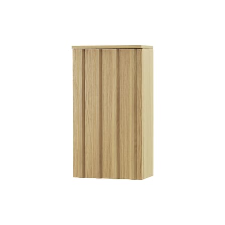 Wandablage Rib holz natur / B 40 x T 23 x H 73 cm - Normann Copenhagen
