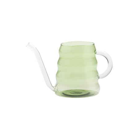 Arrosoir Swell verre vert / 0,8 L - & klevering