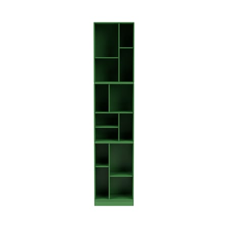 Bibliothèque Loom bois vert / L 46.8 x P 30 x H 215.8 cm - MONTANA