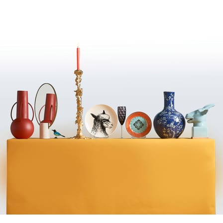 Bougeoir Drip XXL or métal / 20 x 22 x H 50 cm - Fonte d'aluminium - Pols Potten