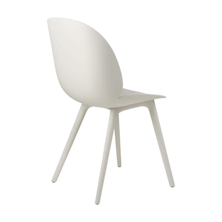 Chaise Beetle OUTDOOR plastique blanc - Gubi