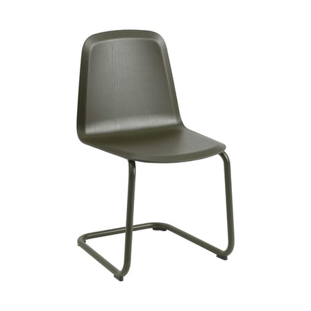 Chaise Brink bois vert - Muuto