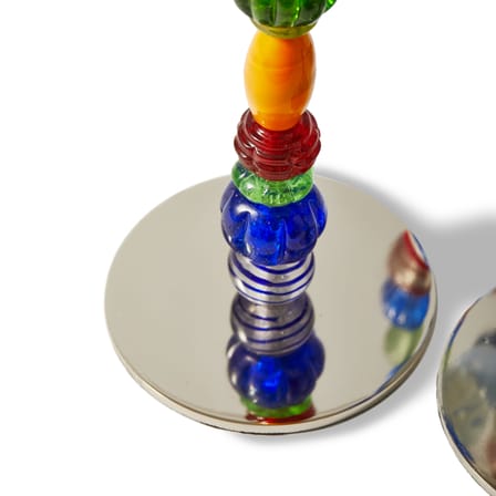 Chandelier Perles verre multicolore - Pols Potten