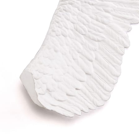 Décoration Memorabilia Mvsevm céramique blanc / Aile gauche (vue de dos) - H 80 cm - Seletti