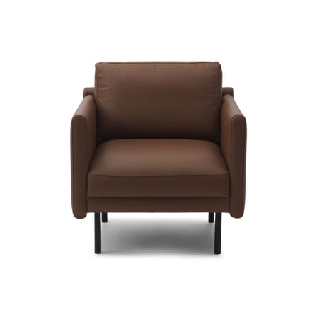 Gepolsterter Sessel Rar leder braun - Normann Copenhagen