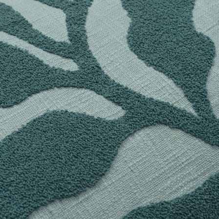 Housse de coussin Delia bleu / 60 x 40 cm - Broderies relief - BROSTE COPENHAGEN