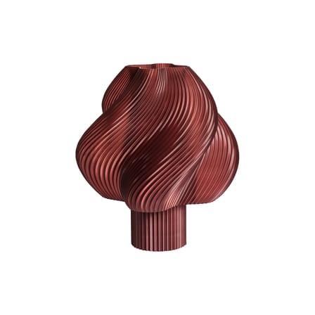 Lampe sans fil rechargeable Soft Serve rouge - CRÈME ATELIER