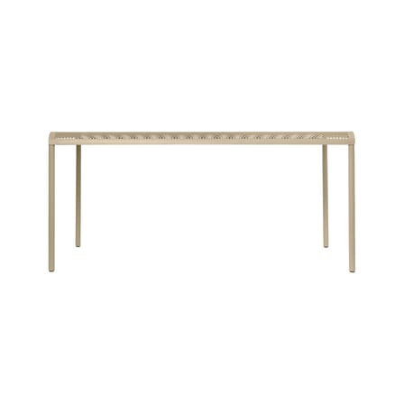 rechteckiger Tisch Dapple metall beige / 160 x 90 cm - Ferm Living