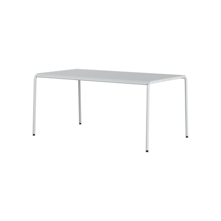 rechteckiger Tisch Panorama metall grau / 160 x 90 cm - 6 Sitze - TIPTOE