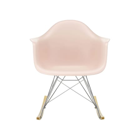 RE RAR - Eames Plastic Armchair Rocking chair plastic material pink / (1950) - Recycled - Vitra