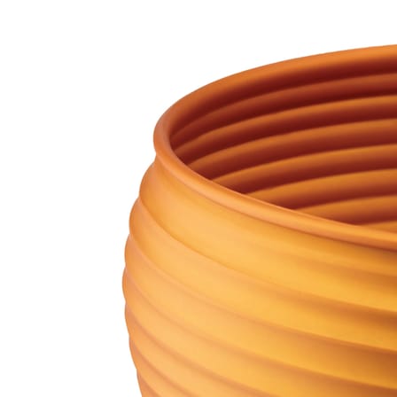 Set Ondine metall orange / Behälter + Tablett/Deckel - Pierre Charpin, 2023 - Alessi