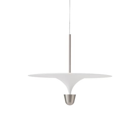 Suspension Kantarell LED métal blanc / Ø 60 cm - NEW WORKS