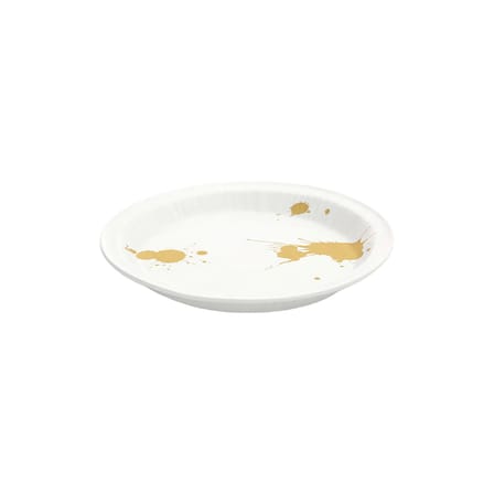 Assiette à dessert Estetico Quotidiano Anniversary céramique blanc / Ø 20 cm - Seletti