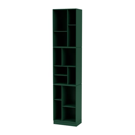 Bibliothèque Loom bois vert / L 46.8 x P 30 x H 215.8 cm - MONTANA