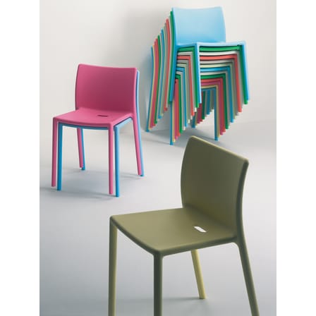 Chaise empilable Air-Chair blanc / Jasper Morrison, 2000 - Magis