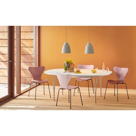 Chaise empilable Série 7 bois rose / Frêne teinté - Arne Jacobsen, 1955 - Fritz Hansen