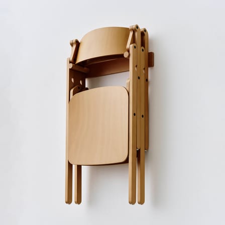 Chaise pliante Backflip bois naturel - Hay