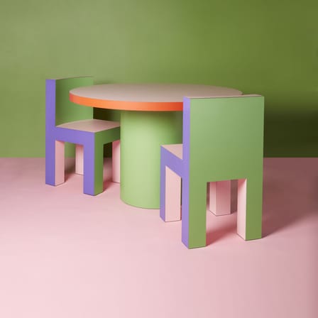 Chaise Tagadà Chair bois multicolore - STAMULI