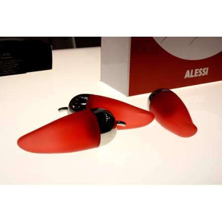 Concasse-piment Piccantino plastique rouge - Alessi