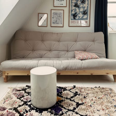 Divano convertibile Fresh legno beige / L 200 cm - 3 posti - KARUP DESIGN