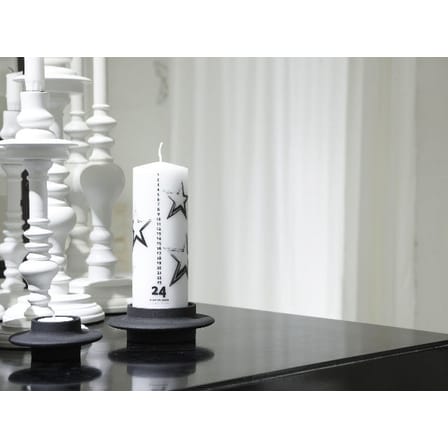 Kerzenleuchter Heima metall schwarz / für eine Stumpenkerze - Normann Copenhagen