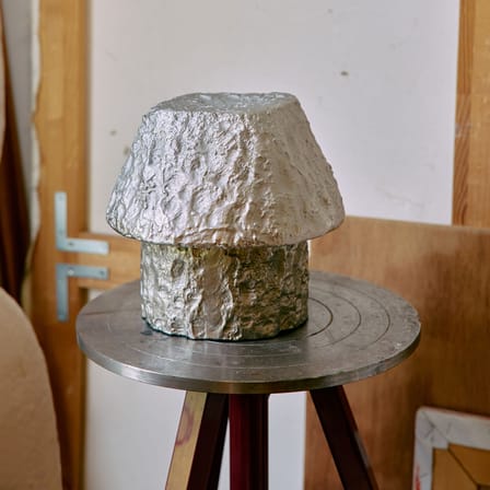 Lampe de table Artefact métal / Ø 20 x H 20 cm - HK LIVING
