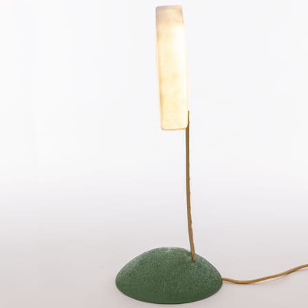 Lampe de table My Secret Place plastique vert blanc or / H 51cm - Seletti